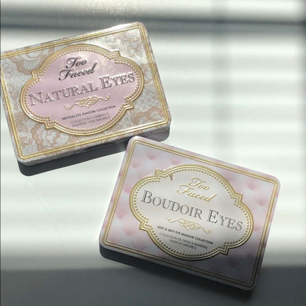 Bundle of used Too Faced palettes